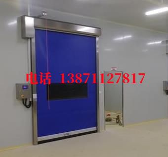 拉链式拉链密封快速卷帘门